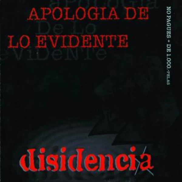 Nuevo disco de Disidencia: Antología poética (Vol I)