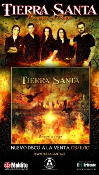 Tierra Santa: Caminos de Fuego a la venta el 3 de Noviembre