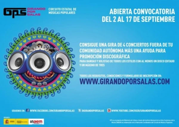 Abiertas inscripciones para el Girando por Salas 2014