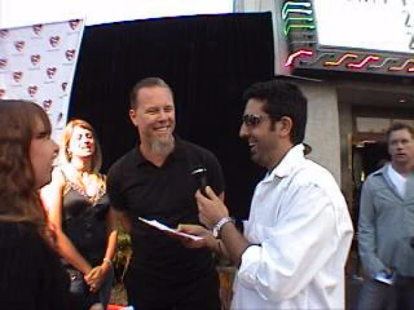 James Hetfield de Metallica recibe honores